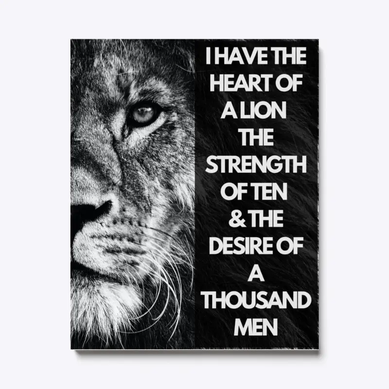 Heart of a lion