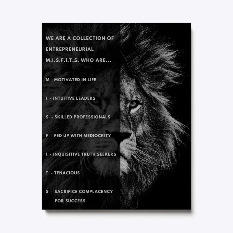 MISFITS MANTRA (Lion)